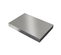 Barra plana de aluminio Lámina de aluminio 7075 8 a 50 mm espesor, placa cuadrada alta resistencia, longitud a 200, 1 unidad(50x50x12mm)