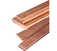 Barra plana de cobre, 12 mm de espesor x 200 mm de largo Placas de cobre T2, 30/50/60/80/120 mm de ancho,12 * 50 * 200mm