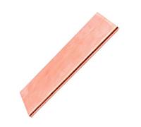 Barra plana de cobre rojo modelo T2 de forma cuadrada, placa rectangular recta de metal de cobre puro, 1 pieza(15x30x200mm)