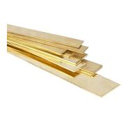 Barra plana de latón 20x1mm corte a medida tira de 750mm