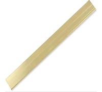 Barra plana de latón de 20 mm - 100 mm de longitud, lámina de metal duradera for manualidades e ingenios.， 1 unidad(40mm)