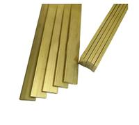 Barra plana de latón de 500 mm de largo, tira de 2 mm, 3 mm, 4 mm, 5 mm, 6 mm, 7 mm, 8 mm, 10 mm, 12 mm, 15 mm y 20 mm de grosor, chapa metálica sólida rectangular. para aplicaciones industriales(2x12