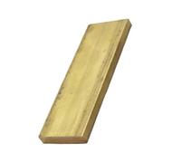Barra plana de latón H59 de alta precisión, tira de metal for maquinaria, placa sólida industrial, 1 pieza(500 * 3 * 10MM)