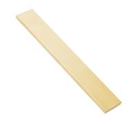 Barra plana de latón, placa de metal de precisión, bloque cuadrado, tira de latón industrial de conductividad eléctrica, 1 pieza(4x8x200mm)