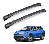 Barra PortáTil Barras Transversales para Portaequipajes De Techo 1 Par De Aleación De Aluminio para Toyota para RAV4 2013-2018 Baca Portaequipajes De Coche