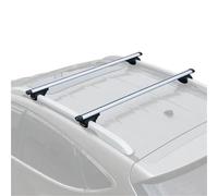Barra PortáTil Kit De Portaequipajes Universal para Coche De 125 Y 135 Cm De Aleación Aluminio con Barra Transversal para Equipaje Baca Portaequipajes De Coche(125CM)