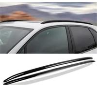 Barra PortáTil Portaequipajes para Cayenne 2018-2022 Barras De Rieles Barras De Equipaje Barra Transversal Superior Aluminio Baca Portaequipajes De Coche(Negro)