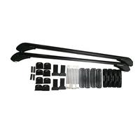 Barra PortáTil Portaequipajes para Coche De Aleación De Aluminio Antirrobo Universal Marco De Viaje Y Compartimento para Equipaje Baca Portaequipajes De Coche(82-92CM)