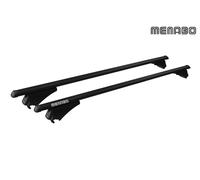 MENABO 000085900000 Bares de Techo de Aluminio Tiger, Negro