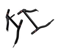 Barra Protección Compatible Con Flht Para Street 2009-2025 Protectores Alforjas Motocicleta Barras Choque Traseras Piezas Repuesto Riel Para Carrera
