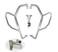 Barra Protección Motocicleta para BMW F750GS F850GS 2017-2023 Protector Motor Motocicleta Tanque Barra Parachoques Marco Carenado Barras Parachoques(Upper(Silver))