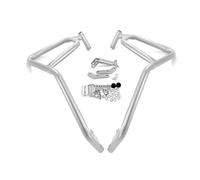 Barra Protección Motocicleta para TRANSALP750 XL750 XL 750 2023 2024 Barras Parachoques Carretera Barra Protectora Tanque Motor Protector Piezas Motocicleta Parachoques(Silver-Upper Only)