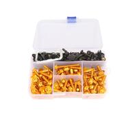 Barra Protección Motor para Suzuki para GSXR 600 750 1000 600 750 1000 K1 K2 K3 K4 K5 K6 K7 195/pieza Kit Pernos Carenado Universal Tornillos Sujeción Barra de Choque(Yellow)