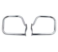 Barra protección para Motocicleta para BMW K 1600 GT K1600 para GTL K1600GT para K1600GTL Alforja Protectora contra Choques Estuche Barra Protección Bolsa Lateral Parachoques Estante(Chrome)