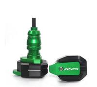 Barra Protectora Anticaídas para Motocicleta, De Bolas, Protector Caídas Laterales para YZF-R3 YZF-R7 YZF-R25 Protector Anticolisión Chasis(Verde,X-3)