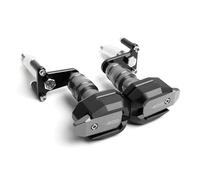 Barra Protectora Anticaídas para Motocicleta, Topes Laterales Anticaída para para Z400 para Ninja 400 2018-2023 Protector Anticolisión Chasis(Titanio)