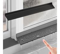 Barra protectora de goma, Self Adhesive Rubber Edge Trim Weather Stripping For Sunroof Doors And Windows Multiple Sizes(4.5cm,4m(13.1ft))