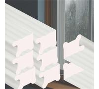Barra protectora de goma, Self-Adhesive Rubber Window Rain Guard White Gray 300cm x 24mm 22mm 1-10 Pcs(B-8 Pcs)