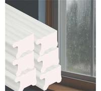 Barra protectora de goma, Self-Adhesive Rubber Window Rain Guard White Gray 300cm x 24mm 22mm 1-10 Pcs(B-6 Pcs)