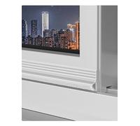 Barra protectora de goma, Window And Door Seal Strip Self-Adhesive Multicolor Multiple Sizes(Milk,1600cm/52.5ft)