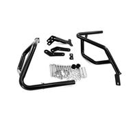Barra Protectora Motocicleta Barras Protección Autopista Superior E Inferior Motocicleta Protector Parachoques para XL750 XL 750 para Transalp 2023 24(Negro Inferior)