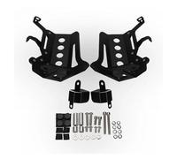 Barra Protectora Motocicleta Protector Cubierta Motor Motocicletas Protectores Cilindro Protección Motor para R850GS R1150GS R1100GS Adventure R1150R R1150RS(Negro)
