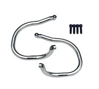 Barra protectora Para Indian Para Super Chief Para Limited Icon 2023 Piezas De Motocicleta Protección Marco Parachoques Protector Motor Barra Carretera(Chrome)