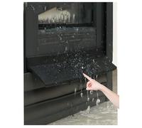 Barra protectora para ventanas, Deflector de lluvia autoadhesivo, sello goma, bisel 135°, ventanas, puertas, coches, negro, 50-500cm(400cm/157.5in)