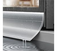 Barra protectora para ventanas, Protector autoadhesivo contra goteo de lluvia for ventanas y puertas, ancho burlete 25-60mm(3 Pcs,Width 25mm)