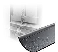 Barra protectora para ventanas, Protector contra goteo la lluvia for puertas y ventanas autoadhesivo, ancho de 25 mm a 45, paquete 6 a 10 unidades(B-9 Pcs,Width 35MM)