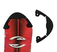 Barra Protectora Snowboard - ABS | Protector de Bordes | Tira Curva Anticolisión | Barra Flexible para Seguridad y Protección de Bordes del Snowboard Durante el Uso