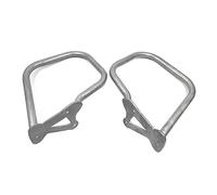 Barra Protectores Motos para K1600GT K1600GTL K1600 GT/GTL 2011-2022 Barra Choque protección Motor alforja Caja Lateral Parachoques Truco Jaula armazón Barra Protectora(Rear Bumper Silver)