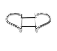 Barra Protectores Motos para Kawasaki W650 W800 para Cafe W400 W 400 650 800 Barras Parachoques de Carretera protección del Motor Barra Protectora(Chrome)