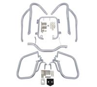 Barra Protectores Motos para R1200RT R 1200RT R1200 RT 2004-2013 Barras de Choque Delanteras y traseras Motocicleta Protector Marco alforja Lateral Parachoques Barra Protectora(Sliver-Full Set)