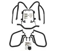 Barra Protectores Motos para R1200RT R 1200RT R1200 RT 2004-2013 Barras de Choque Delanteras y traseras Motocicleta Protector Marco alforja Lateral Parachoques Barra Protectora(Black-Full Set)