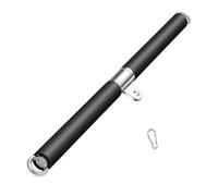 Barra recta de fitness - Barra de acero inoxidable para fitness, equipo robusto para brazo trasero, gimnasio, dormitorio y viaje