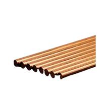 Barra redonda de cobre, cobre macizo, FRAOMHFW Barra redonda de cobre de 2 mm a 180 mm (longitud 500 mm, 1 pieza, diámetro 6 mm)(Length 100mm 1pc,Diameter 70mm)