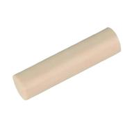 Barra redonda de PEEK de 50 cm - Barra de plástico de polieteretercetona for maquetas arquitectónicas - Opciones en blanco y negro(White,12mm)