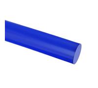 Barra redonda de plástico de nailon Diámetro sólido de nylon azul 80-100m m de Rod 300m m PA6 for trabajar a máquina del CNC(Diameter 95mm)