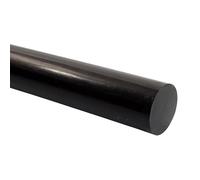 Barra redonda de plástico de nailon Diámetro sólido de nylon de la longitud 75-90m m del negro 300m m de Rod de la barra redonda PA6(Diameter 80mm)