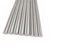 Barra redonda de varilla sólida de torno de aluminio, L 12 20 pulgadas, diámetro pequeño, barra redonda recta de aluminio de 6,5-15mm de diámetro, 8 Uds.(300MM*15 MM)