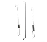Barra reguladora del acelerador con resorte de control de velocidad y kit de resorte de retorno compatible con aplicaciones de motor 168F 170F 2KW 3KW 5.5HP 6.5HP