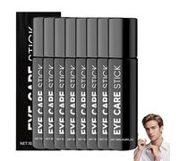 Barra reparadora para el contorno de ojos para hombre, con sérum antiedad, roll-on para ojeras y bolsas, barra hidratante reparadora para el contorno de ojos. (8PCS)