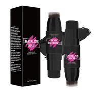 Barra Retoque Raíces - Lápiz Línea Capilar | Barra de Relleno | Modificación Color Flequillo Frente | Lápiz Reparador Sombra Cabello, para Cobertura Adelgazamiento, Corrector Cuero Cabelludo para