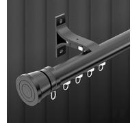 Barra romana de una sola vía para montar en la pared, rieles resistentes divisores de habitaciones, rieles deslizantes silenciosos para divisor de habitación, sala de estar, dormitorio, hospital, para