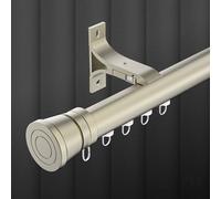 Barra romana resistente montada en la pared, rieles deslizantes de una sola vía, divisor de habitación de 6.2 pies para sala de estar, dormitorio, hospital, solución de privacidad silenciosa y