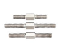 Barra roscada de doble cabeza, 304 Stainless Steel Left Right Thread Dual Head Threaded Rod M3-M16 5 Pcs(M10x90)