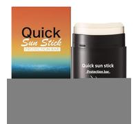 Barra Solar Facial, Resistente Al Agua Protección Solar, Loción No Pegajosa Ligera con Protección UV para Viaje Deporte Cuerpo y Rostro