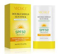 Barra Solar SPF50+ 20g - Protección UV/IR, Resistente al Agua 80 Min, Enriquecida con Aceite de Aguacate y Vitamina E - Fórmula Sólida y Portátil