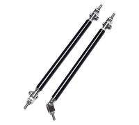 Barra Soporte Universal para Parachoques Delantero Divisor Labios Alerón Puntal Tirantes para E46 E90 E60 E36 E39 F10 F20 F30(7.5cm Black)